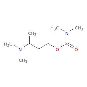 Carbamic acid, dimethyl-, 3-(dimethylamino)butyl ester