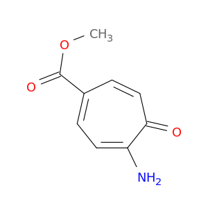 1,3,6-Cycloheptatriene-1-carboxylic acid, 4-amino-5-oxo-, methyl ester
