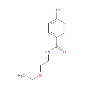 4-bromo-N-(2-ethoxyethyl)benzamide