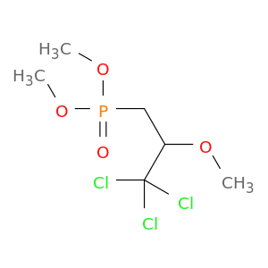 Phosphonic acid, [methoxy(trichloromethyl)ethyl]-, dimethyl ester