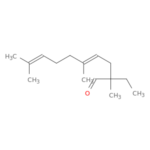 4,8-Decadienal, 2-ethyl-2,5,9-trimethyl-, (E)-