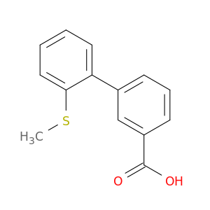 2-(Methylthio)-[1,1'-biphenyl]-3-carboxylic acid