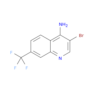 3-Bromo-7-(三氟甲基)-4-喹啉胺