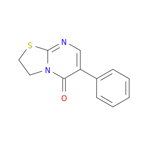 5H-Thiazolo[3,2-a]pyrimidin-5-one, 2,3-dihydro-6-phenyl-