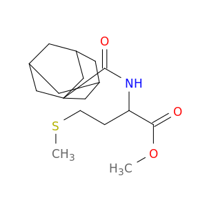 methyl 2-(adamantane-1-carbonylamino)-4-methylsulfanyl-butanoate