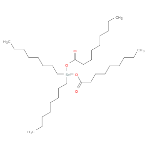 斯烷烃,二辛基比[(1-oxonononyl)氧]-