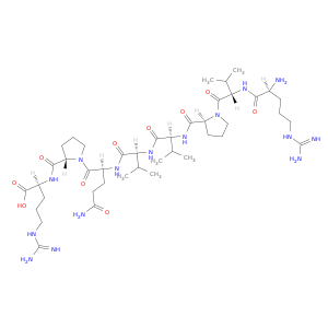 L-Arginine, L-arginyl-L-valyl-L-prolyl-L-valyl-L-valyl-L-glutaminyl-L-prolyl-
