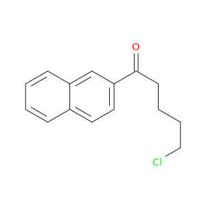 1-Pentanone, 5-chloro-1-(2-naphthalenyl)-