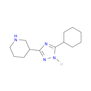 3-(5-cyclohexyl-1H-1,2,4-triazol-3-yl)piperidine