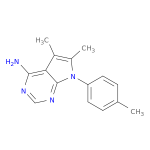 5,6-Dimethyl-7-(p-tolyl)-7H-pyrrolo[2,3-d]pyrimidin-4-amine