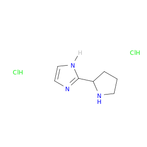 1H-咪唑,2-(2-吡咯烷基)-,盐酸盐(1：2)