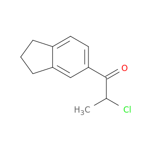 2-chloro-1-(2,3-dihydro-1H-inden-5-yl)propan-1-one