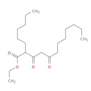 Dodecanoic acid, 2-hexyl-3,5-dioxo-, ethyl ester
