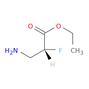 Propanoic acid, 3-amino-2-fluoro-, ethyl ester, (R)-
