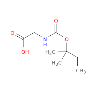 Glycine, N-[(1,1-dimethylpropoxy)carbonyl]-