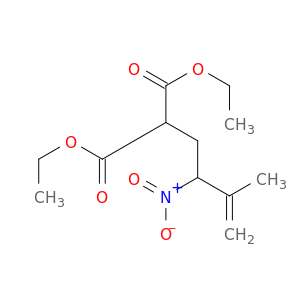 Propanedioic acid, (3-methyl-2-nitro-3-butenyl)-, diethyl ester