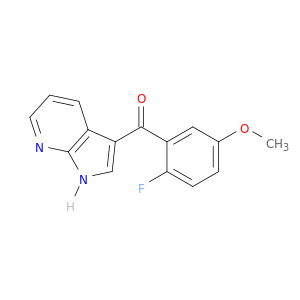 Methanone, (2-fluoro-5-methoxyphenyl)-1H-pyrrolo[2,3-b]pyridin-3-yl-