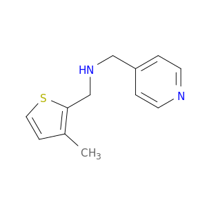 1-(3-METHYL-2-THIENYL)-N-(4-PYRIDINYLMETHYL)METHANAMINE