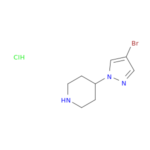 4-(4-溴吡唑-1-基)哌啶盐酸盐