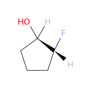 rel-(1R,2R)-2-氟环戊烷-1-醇