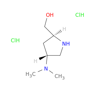 [(2S,4R)-4-(Dimethylamino)-2-pyrrolidinyl]methanol dihydrochloride