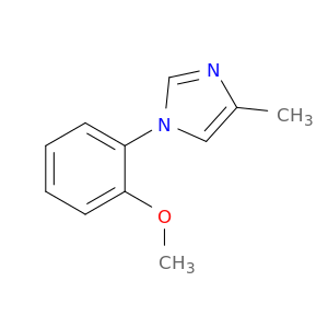 1H-Imidazole, 1-(2-methoxyphenyl)-4-methyl-