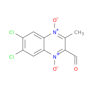 2-Quinoxalinecarboxaldehyde, 6,7-dichloro-3-methyl-, 1,4-dioxide