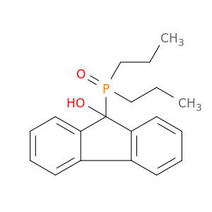 9H-Fluoren-9-ol, 9-(dipropylphosphinyl)-