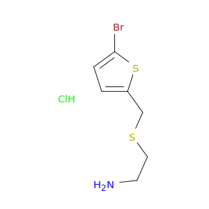 2-{[（（5-溴噻吩-2-基）甲基]硫代}乙胺盐酸盐