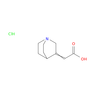 2-{1-azabicyclo[2.2.2]octan-3-ylidene}acetic Acid hydrochloride