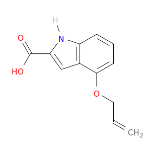 4-(prop-2-en-1-yloxy)-1H-indole-2-carboxylic Acid
