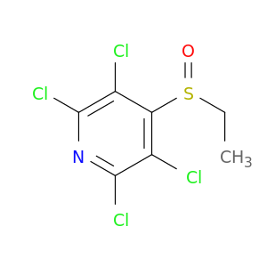 2,3,5,6-TETRACHLORO-4-(ETHYLSULFINYL)PYRIDINE