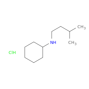 Cyclohexanamine, N-(3-methylbutyl)-, hydrochloride