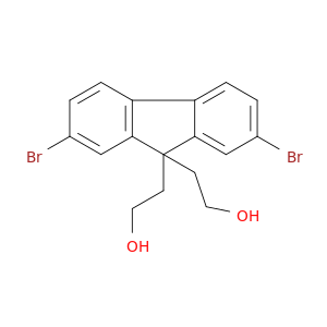 9H-Fluorene-9,9-diethanol, 2,7-dibromo-