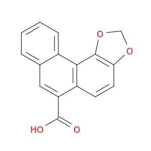phenanthro[3,4-d][1,3]dioxole-6-carboxylic acid