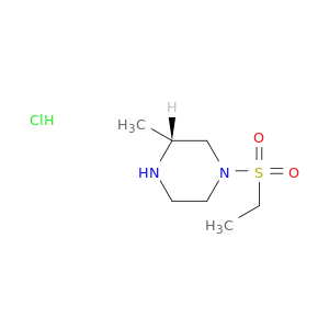 (3R)-1-(Ethanesulfonyl)-3-methylpiperazine Hydrochloride