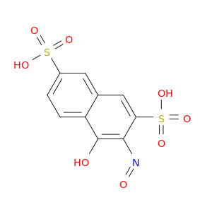 2,7-Naphthalenedisulfonic acid,4-hydroxy-3-nitroso-,disodium salt