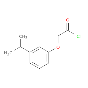 Acetyl chloride, [3-(1-methylethyl)phenoxy]-