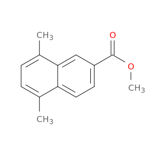 2-Naphthalenecarboxylic acid, 5,8-dimethyl-, methyl ester