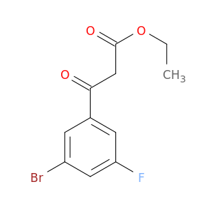 3-溴-5-氟-BETA-氧代苯丙酸乙酯