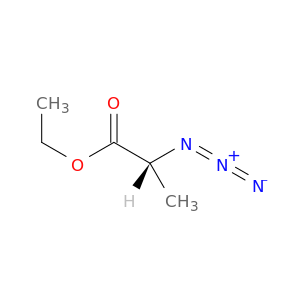 Propanoic acid, 2-azido-, ethyl ester, (2R)-