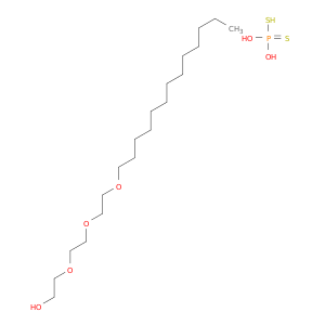 Ethanol, 2-[2-[2-(tridecyloxy)ethoxy]ethoxy]-, hydrogenphosphorodithioate
