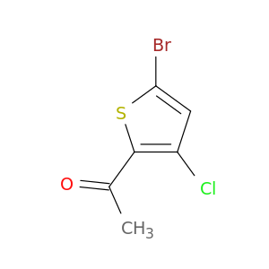 1-(5-Bromo-3-chlorothiophen-2-yl)ethan-1-one
