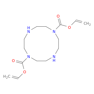 1,4,7,10-Tetraazacyclododecane-1,7-dicarboxylic acid, diethenyl ester