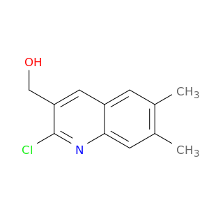 (2-Chloro-6,7-dimethylquinolin-3-yl)methanol