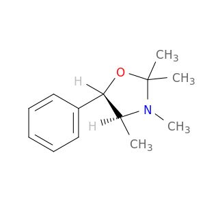 Oxazolidine, 2,2,3,4-tetramethyl-5-phenyl-, trans-