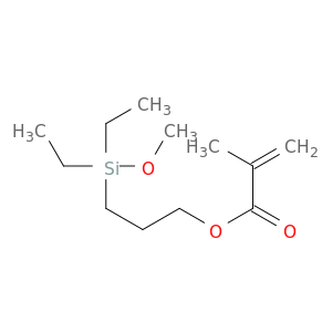 2-Propenoic acid, 2-methyl-, 3-(diethylmethoxysilyl)propyl ester