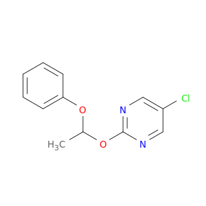Pyrimidine, 5-chloro-2-(1-phenoxyethoxy)-