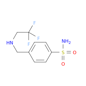 4-{[(2,2,2-Trifluoroethyl)amino]methyl}benzene-1-sulfonamide