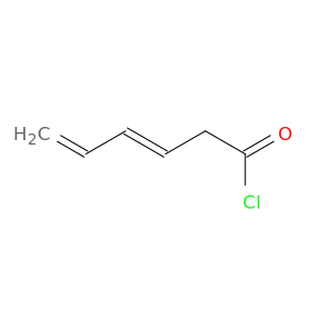 3,5-Hexadienoyl chloride, (E)-
